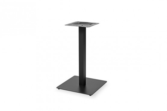 A Black Table base in cast iron, without tabletop, for use in hotels, restaurants or cafés