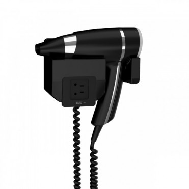 HAIRDRYER BRITTONY, 1600W, WHITE / BLACK