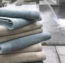 Hotel Towels in Grey and Blue colors 